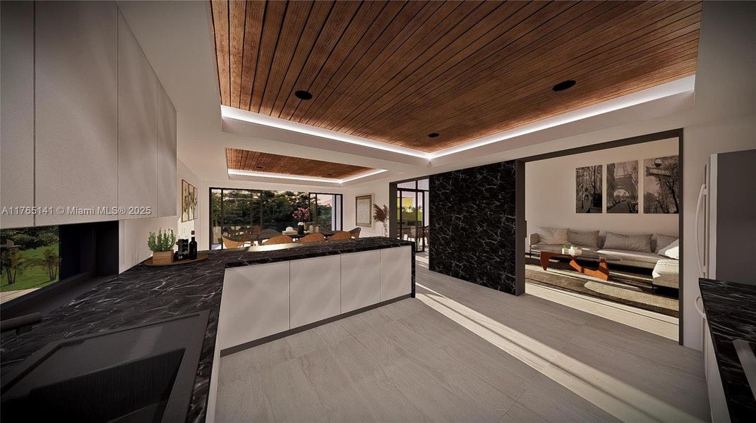 Furnished interior view inside a new home in , Marathon (Image 7).