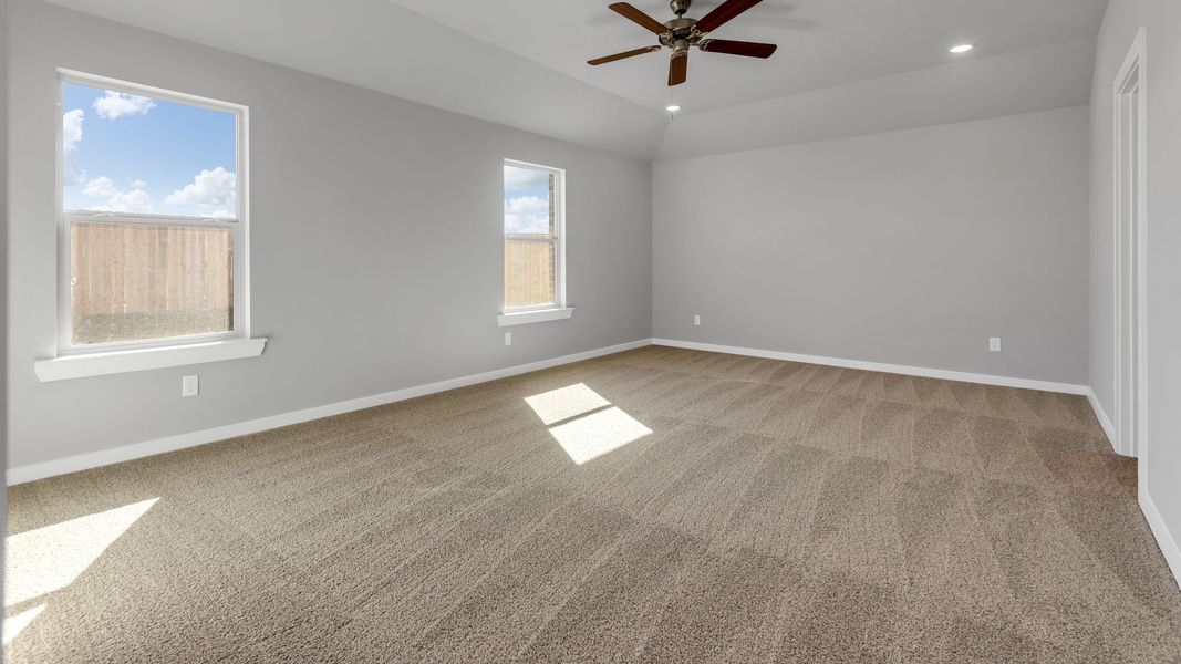 Spacious, unfurnished interior of a new home in Overlook West, Wolfforth (Image 18). Spacious, unfurnished interior of a new home in Overlook West, Wolfforth (Image 18).
