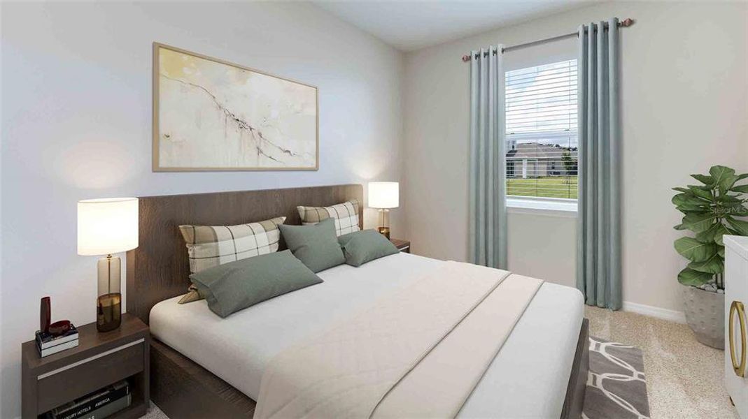 Furnished interior view inside a new home in , Plant City (Image 12).