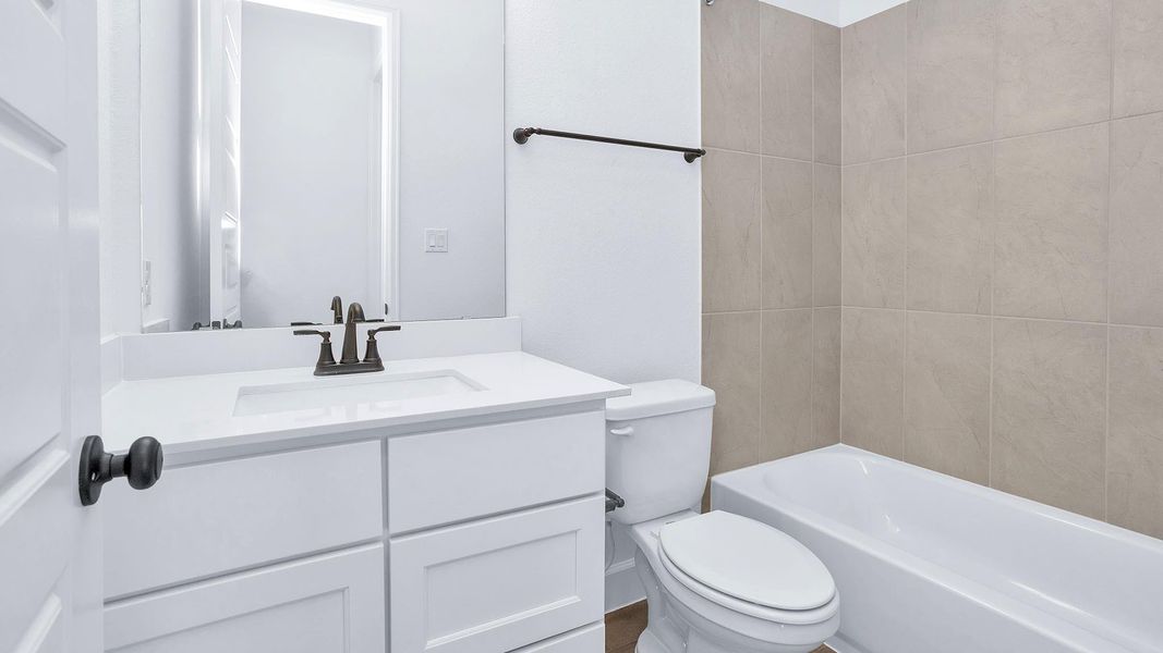 Furnished interior view inside a new home in Everly, Hockley (Image 5).