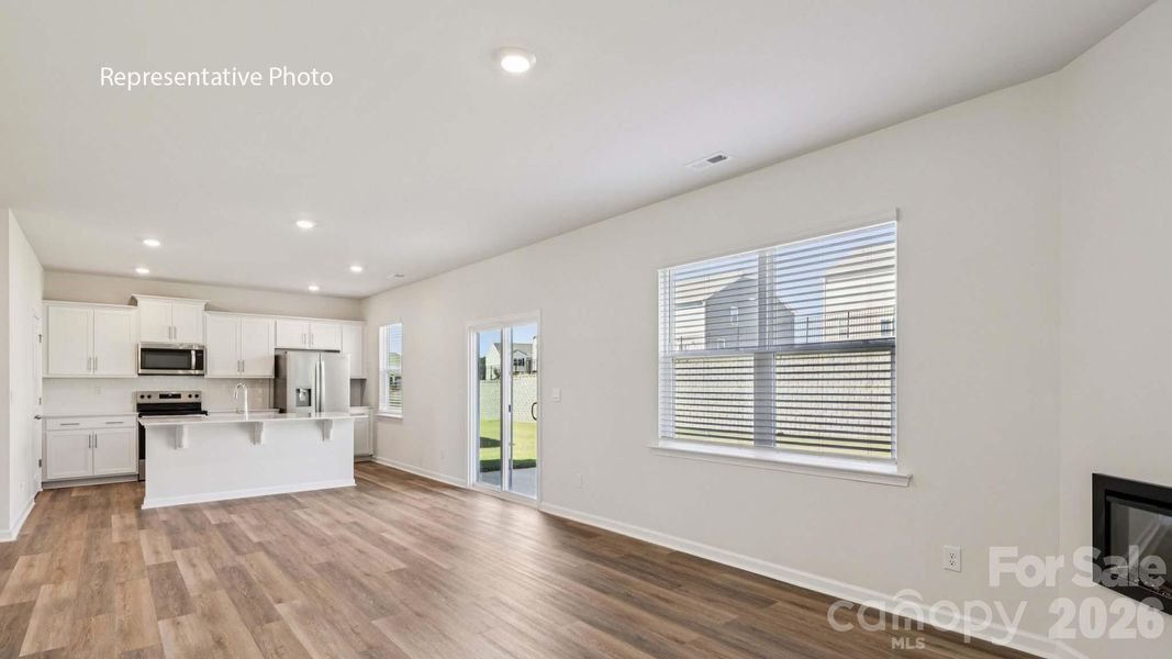 Spacious, unfurnished interior of a new home in Secrest Commons, Monroe (Image 18).