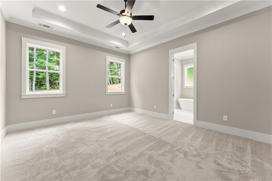 Spacious, unfurnished interior of a new home in , Cleveland (Image 51).