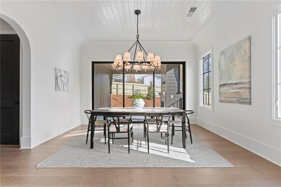 Furnished interior view inside a new home in , Roswell (Image 51). Furnished interior view inside a new home in , Roswell (Image 51).