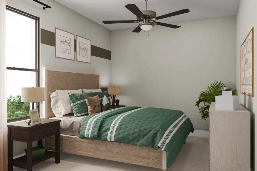 Furnished interior view inside a new home in Trillium, Richmond (Image 15).