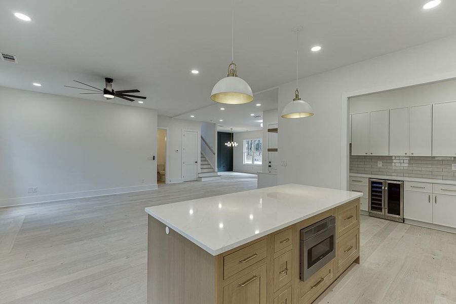 Furnished interior view inside a new home in , Flowery Branch (Image 6).