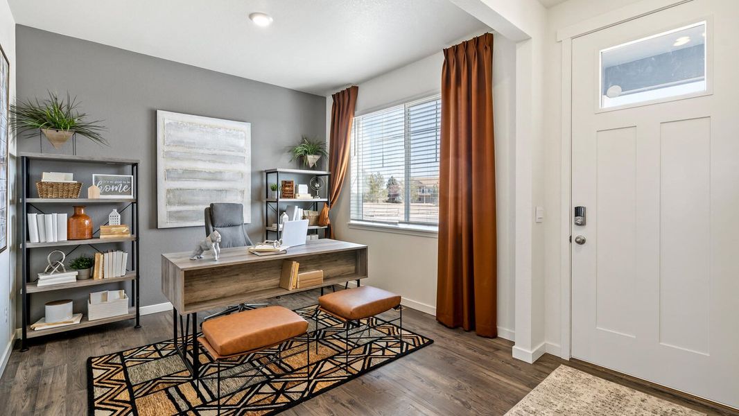 Furnished interior view inside a new home in Tailholt, Severance (Image 5). Furnished interior view inside a new home in Tailholt, Severance (Image 5).