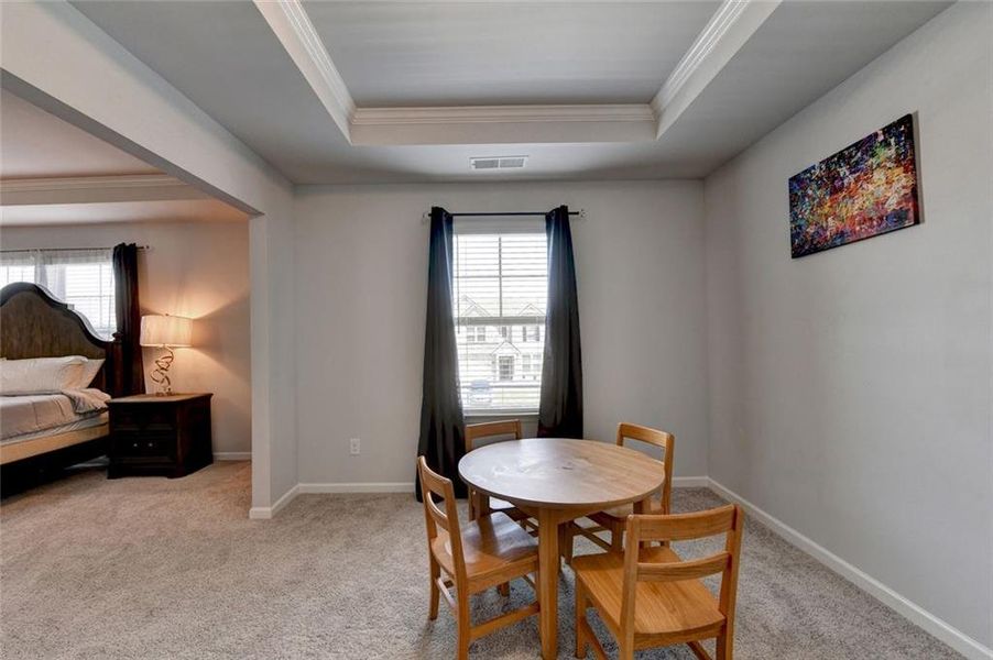 Furnished interior view inside a new home in Adagio, Dacula (Image 16).