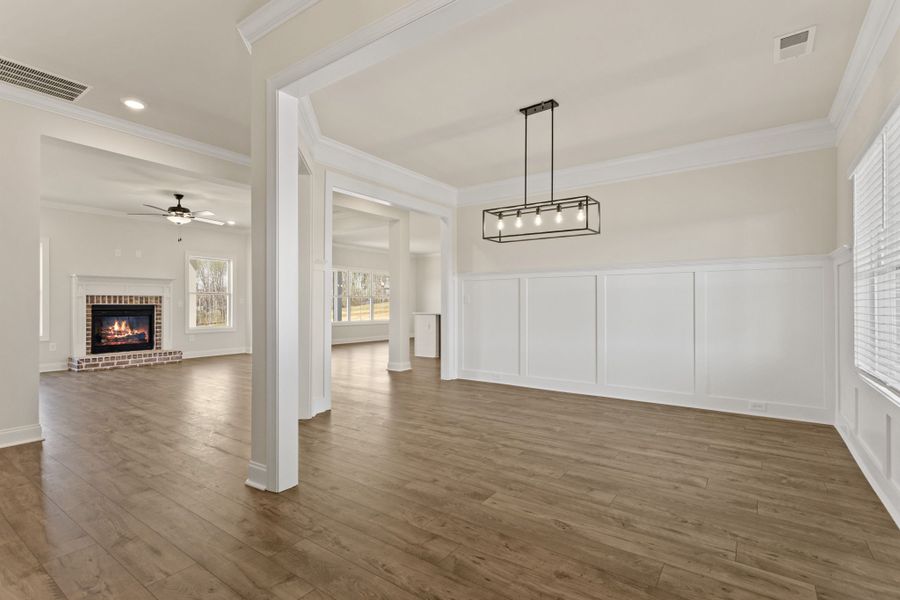 Spacious, unfurnished interior of a new home in Cherokee Knoll, Williamston (Image 14).