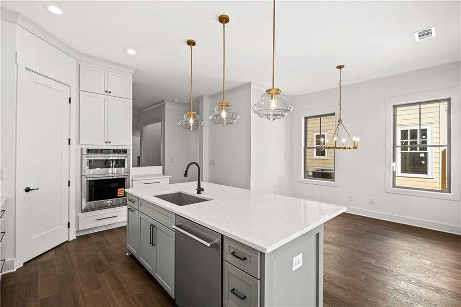 Furnished interior view inside a new home in , Ball Ground (Image 7).