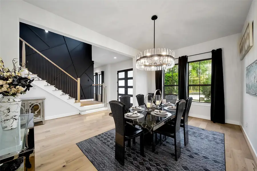 Furnished interior view inside a new home in ARTAVIA, Conroe (Image 45).