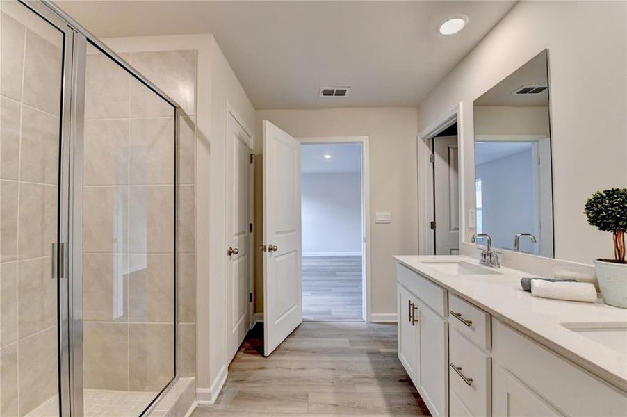 Furnished interior view inside a new home in , Lawrenceville (Image 17).