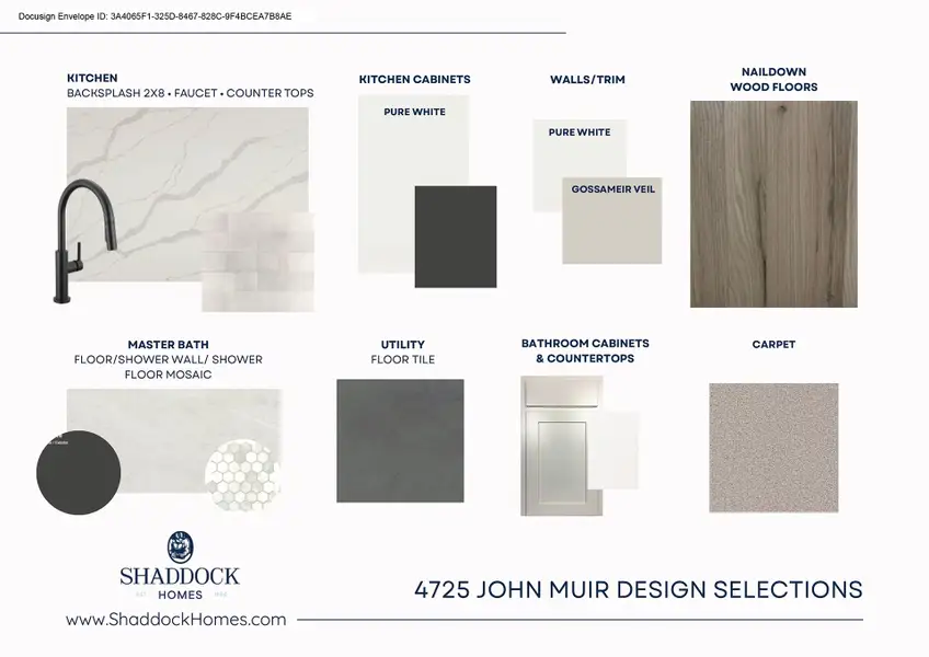 Sample of building materials used in homes in Ridgeline - 70' Lots, McKinney (Image 3). Sample of building materials used in homes in Ridgeline - 70' Lots, McKinney (Image 3).