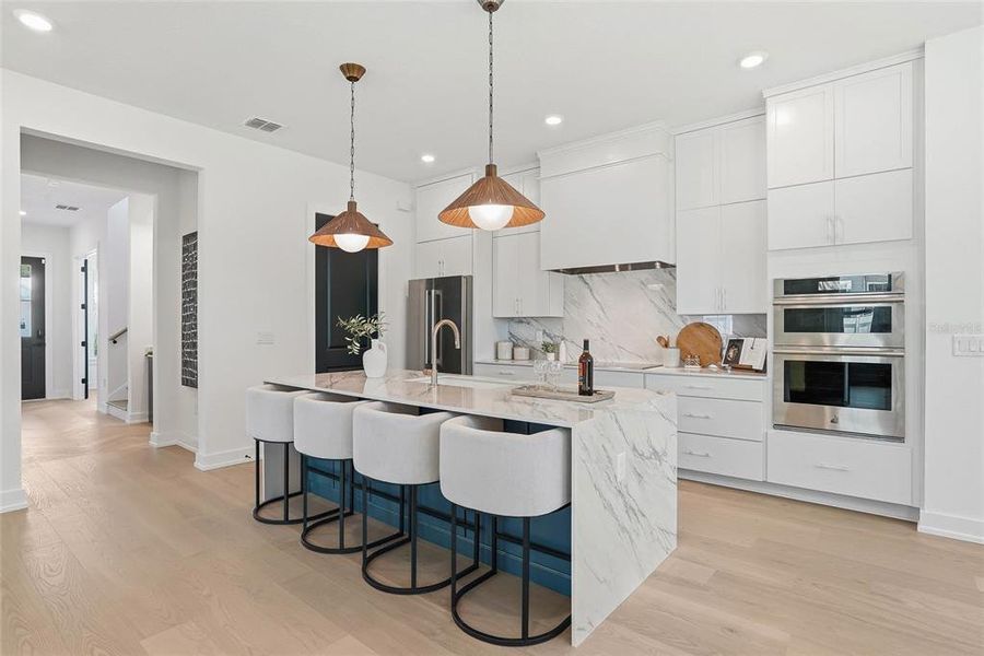 Furnished interior view inside a new home in , Tampa (Image 33).