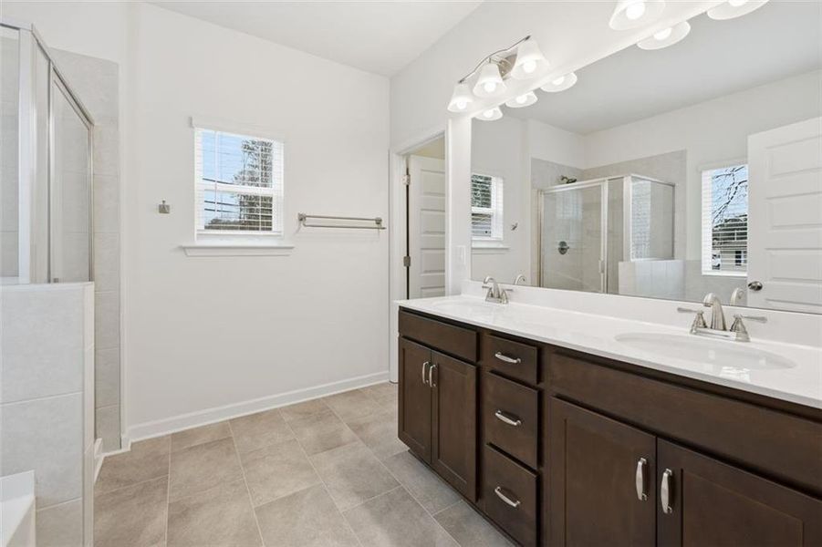 Furnished interior view inside a new home in , Powder Springs (Image 7).