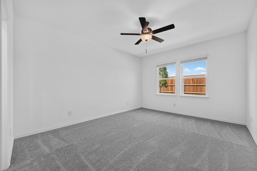 Spacious, unfurnished interior of a new home in Parks at Foster Crossing, Anna (Image 17). Spacious, unfurnished interior of a new home in Parks at Foster Crossing, Anna (Image 17).
