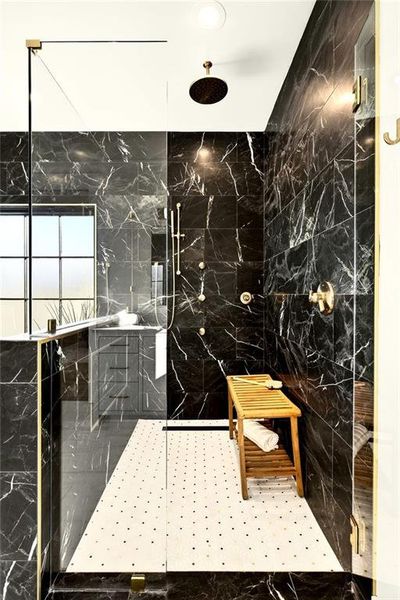 Furnished interior view inside a new home in , Atlanta (Image 45).