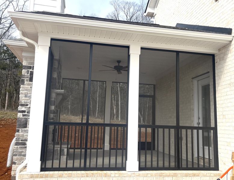 Exterior details and patio area of a home in Patterson, Smyrna (Image 18).
