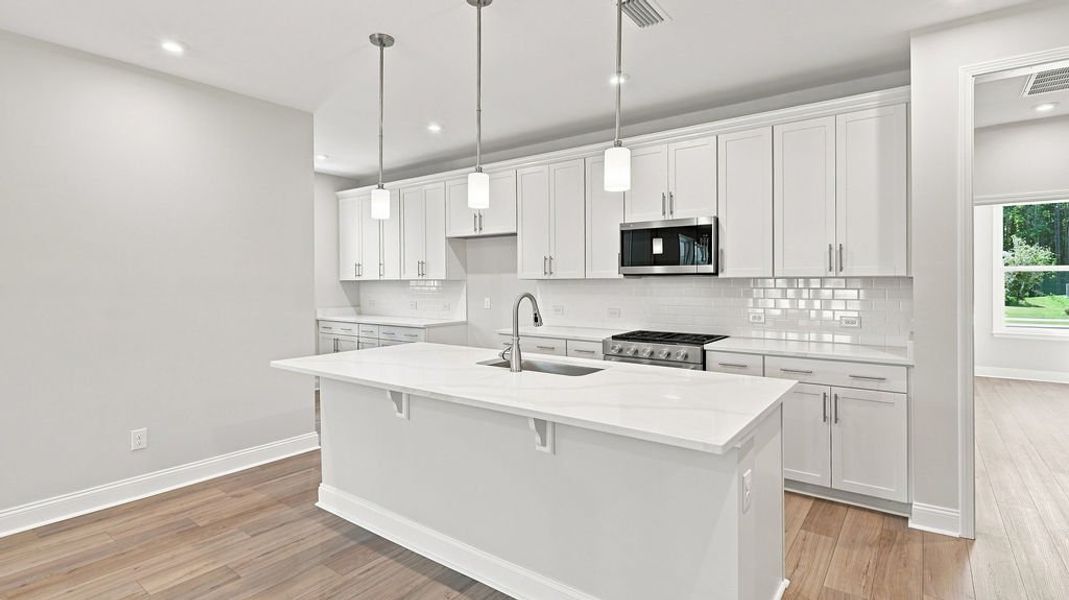 Furnished interior view inside a new home in Sun City Hilton Head, Bluffton (Image 11).