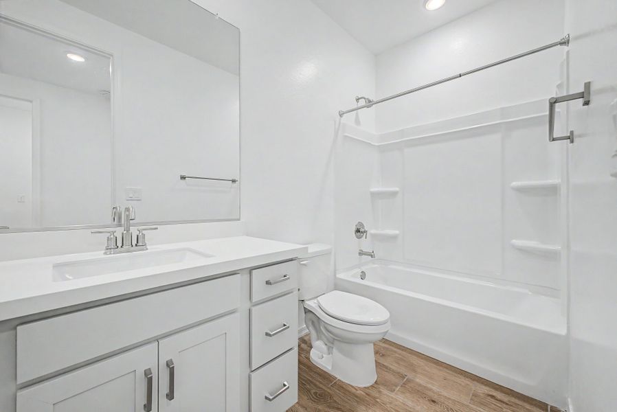 Furnished interior view inside a new home in Tyler Ranch, Buckeye (Image 6).