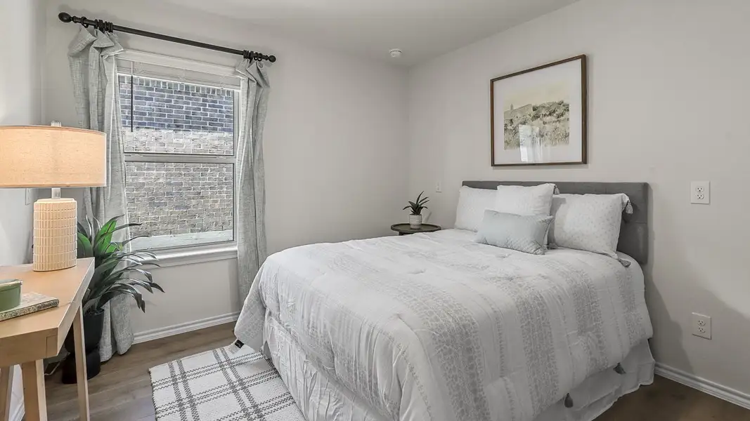 Furnished interior view inside a new home in Stonewyck Farms, Ennis (Image 3).