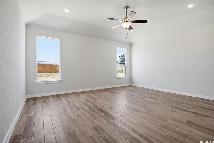 Spacious, unfurnished interior of a new home in Villas Las Flores, Floresville (Image 20). Spacious, unfurnished interior of a new home in Villas Las Flores, Floresville (Image 20).