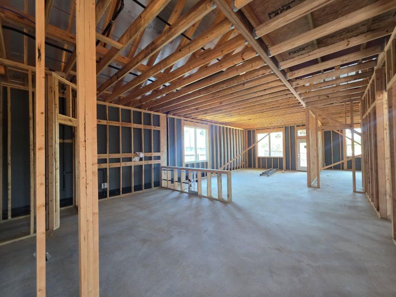 In-progress construction of a new home in Vintage Farms, Brenham, TX (Image 7).