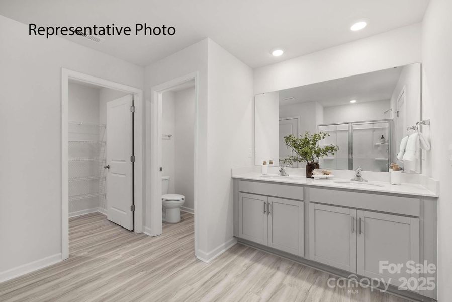 Furnished interior view inside a new home in Falls at Hickory, Hickory (Image 3).