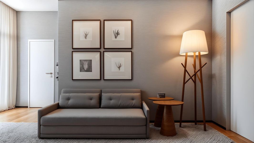 Furnished interior view inside a new home in , Delray Beach (Image 6).