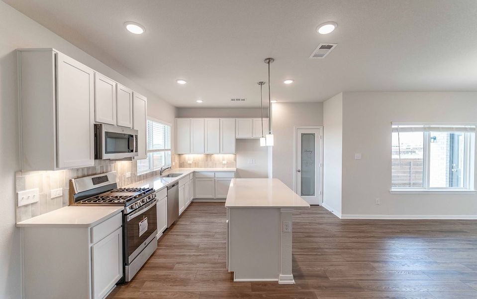 Furnished interior view inside a new home in Solterra, Mesquite (Image 4).