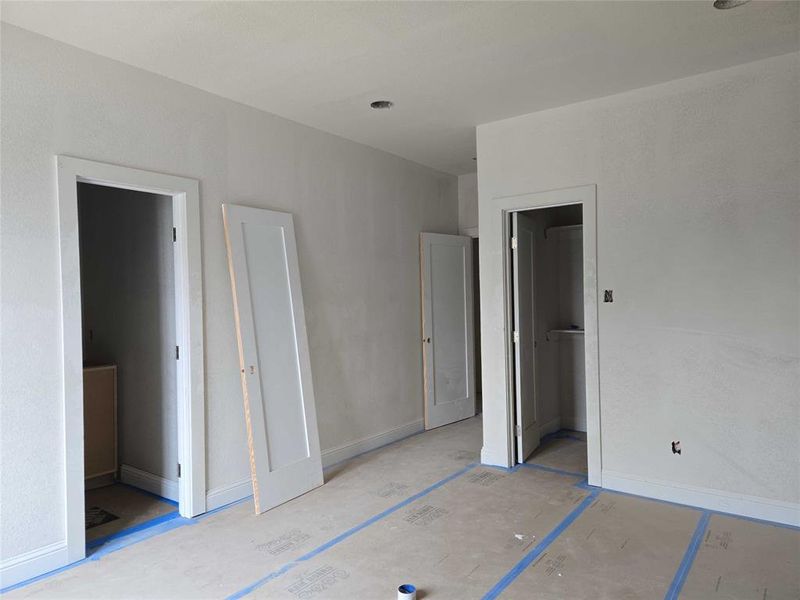 In-progress construction of a new home in , Frisco, TX (Image 25).