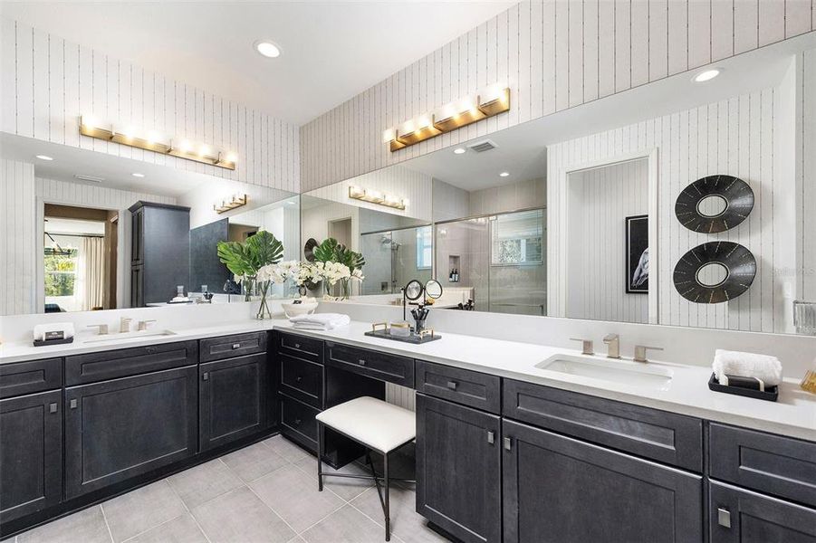 Furnished interior view inside a new home in Valencia Ridge, Wesley Chapel (Image 13).