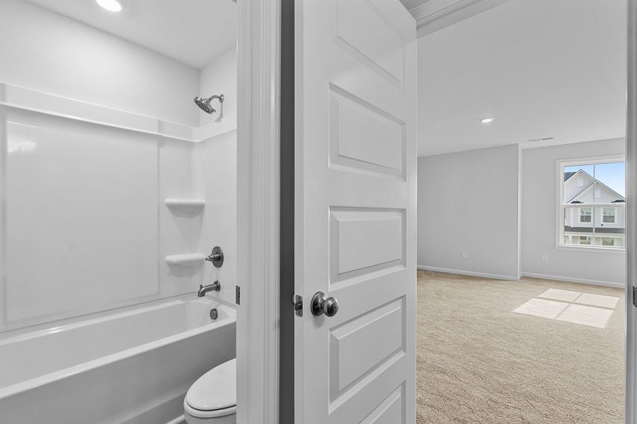 Furnished interior view inside a new home in Hanes Lake, Winston-Salem (Image 17).