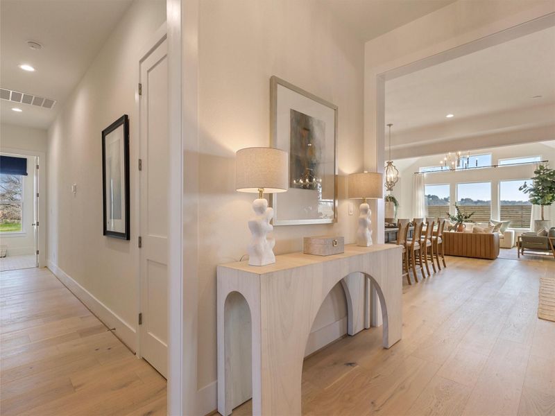 Furnished interior view inside a new home in , Smithville (Image 23).