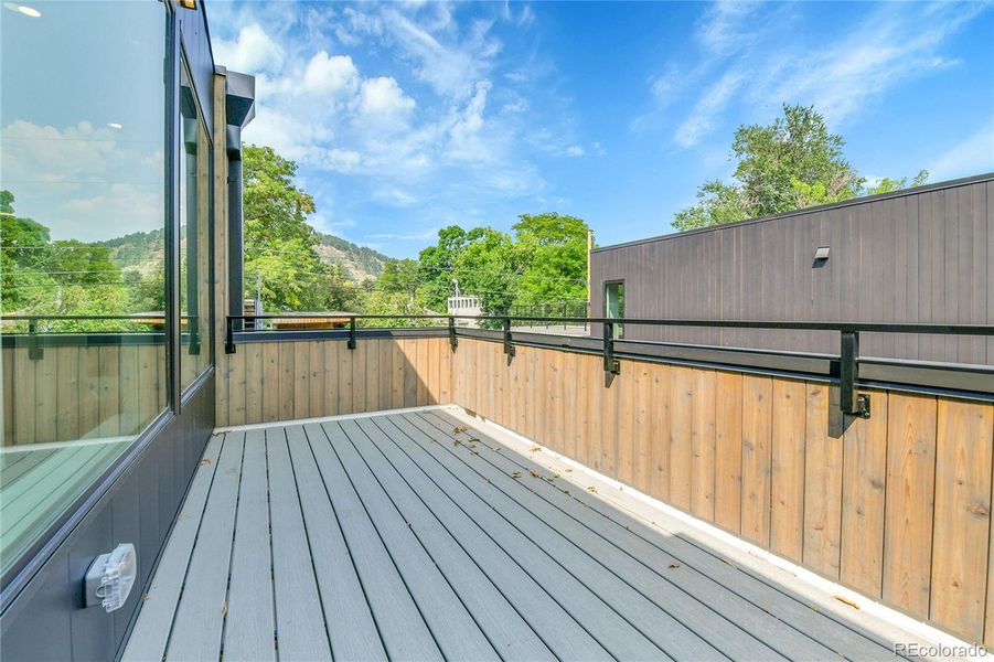Roof Deck off Primary Bedroom