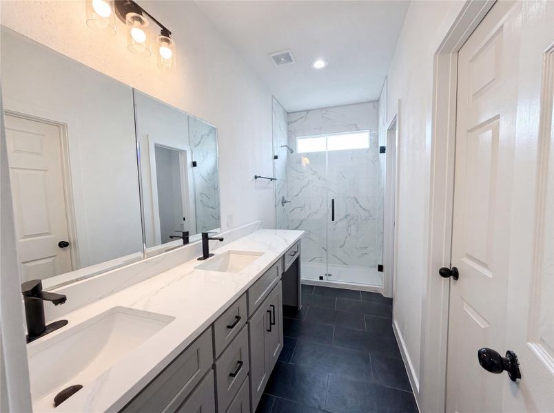 Furnished interior view inside a new home in , Houston (Image 7). Furnished interior view inside a new home in , Houston (Image 7).