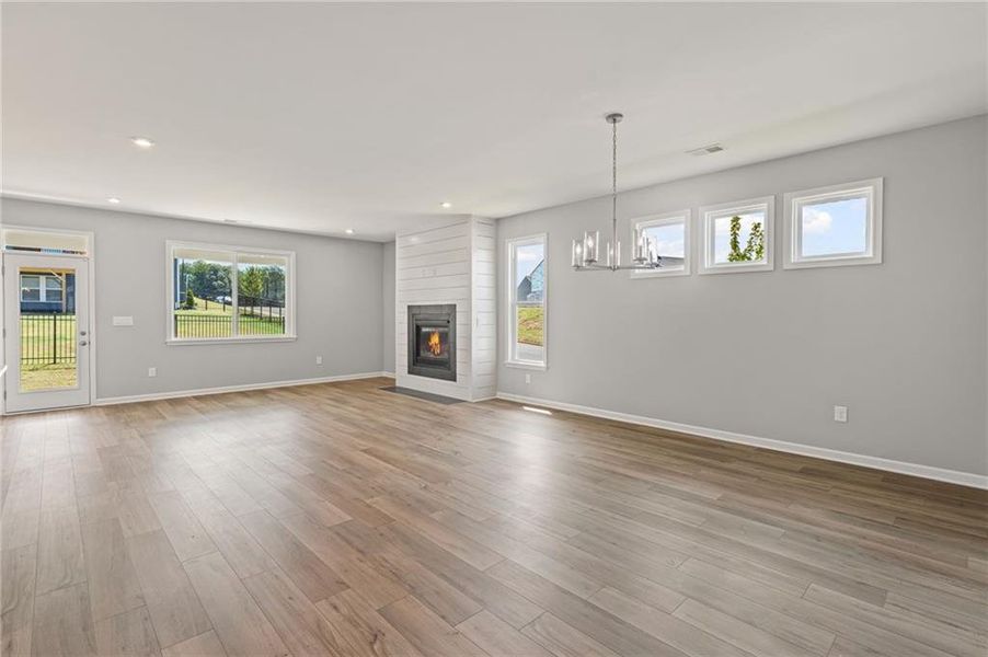 Spacious, unfurnished interior of a new home in Twin Lakes, Hoschton (Image 30). Spacious, unfurnished interior of a new home in Twin Lakes, Hoschton (Image 30).