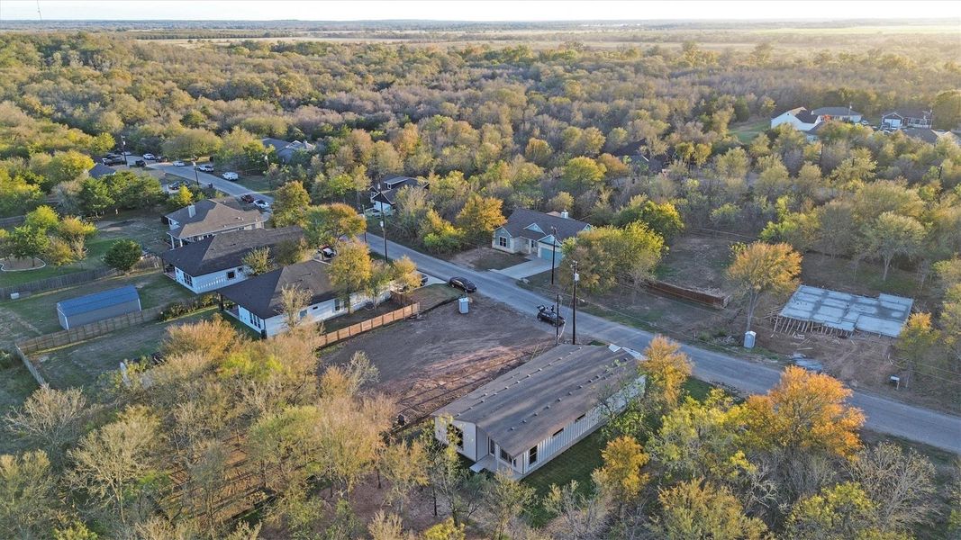 Exterior details and patio area of a home in , Bastrop (Image 27).