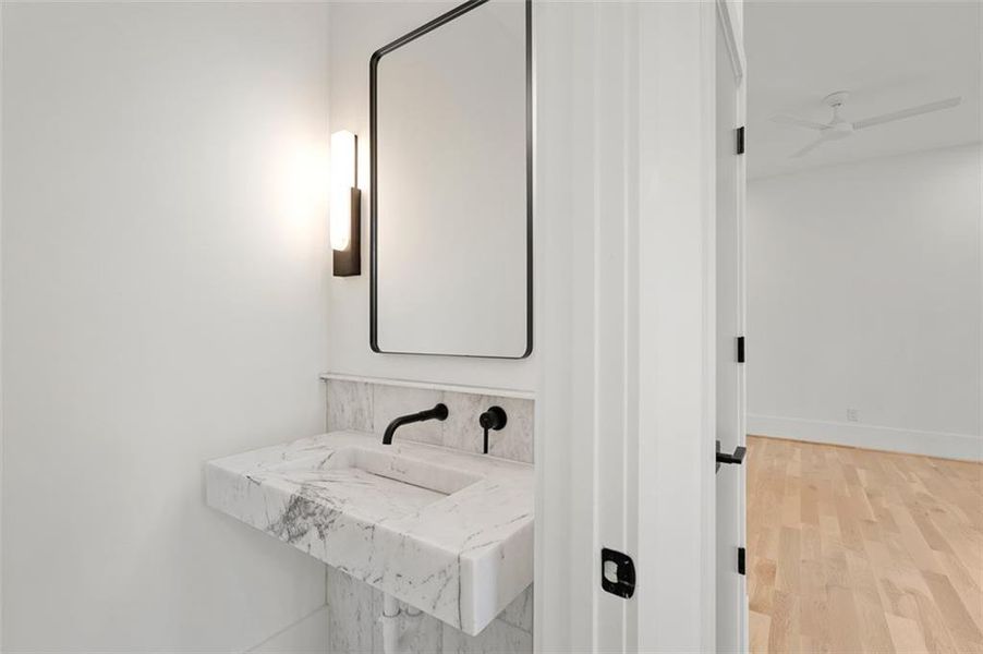 Furnished interior view inside a new home in , Atlanta (Image 16).
