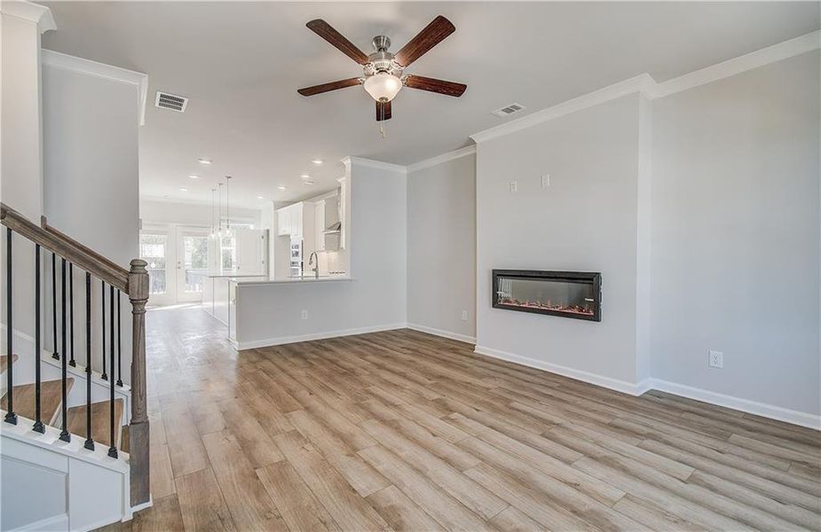 Spacious, unfurnished interior of a new home in Silverock, McDonough (Image 31).