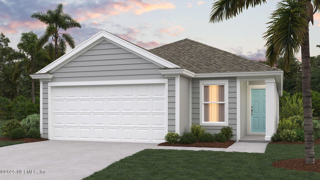 Front exterior of a new home in , Jacksonville, FL, highlighting curb appeal (Image 1). Front exterior of a new home in , Jacksonville, FL, highlighting curb appeal (Image 1).