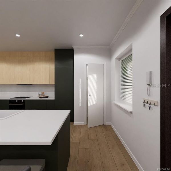 Kitchen w/ Closet Pantry Kitchen w/ Closet Pantry