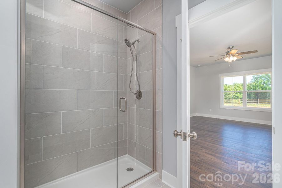 Close-up of interior finishes inside a home in , Maiden (Image 10).