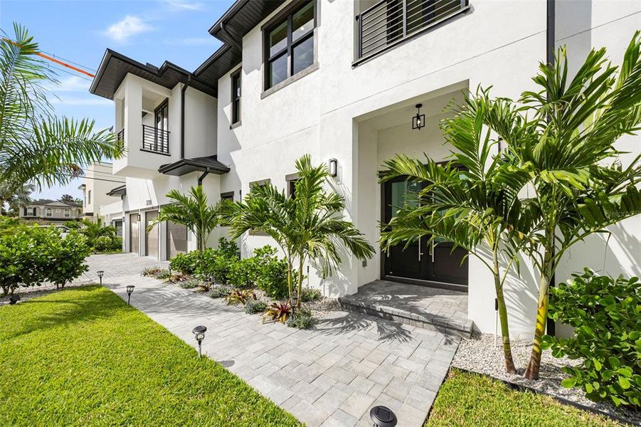 Exterior details and patio area of a home in , Tampa (Image 38). Exterior details and patio area of a home in , Tampa (Image 38).