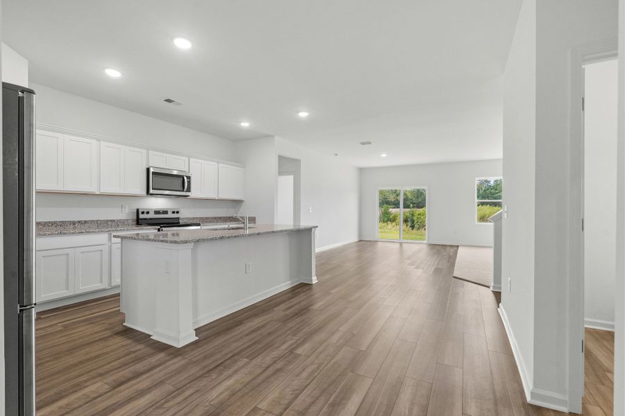Representative furnished interior of a home built from the Sagan by Starlight Homes in Cottonwood Creek, San Marcos (Image 8).