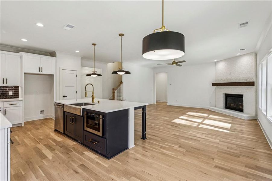 Furnished interior view inside a new home in , Marietta (Image 18). Furnished interior view inside a new home in , Marietta (Image 18).