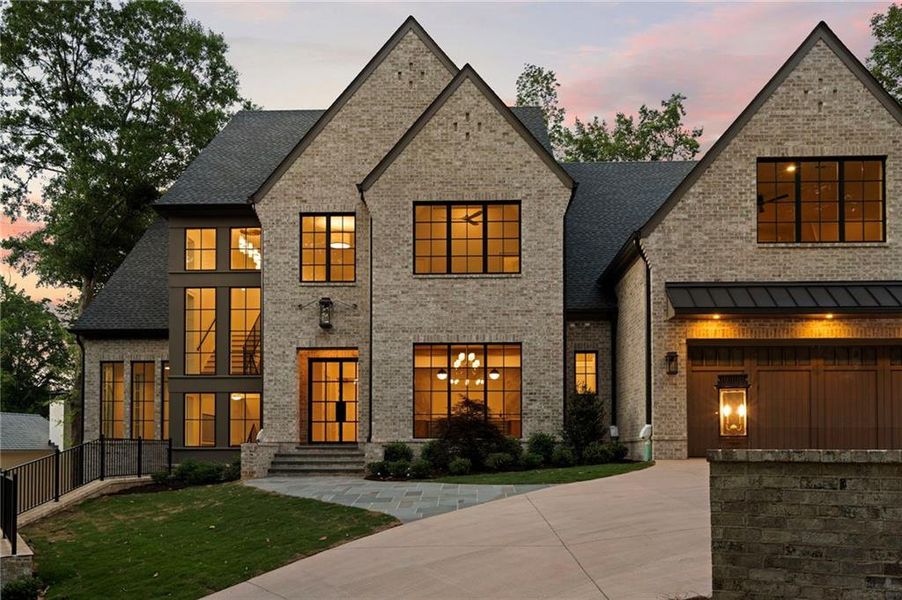 Front exterior of a new home in , Atlanta, GA, highlighting curb appeal (Image 26).