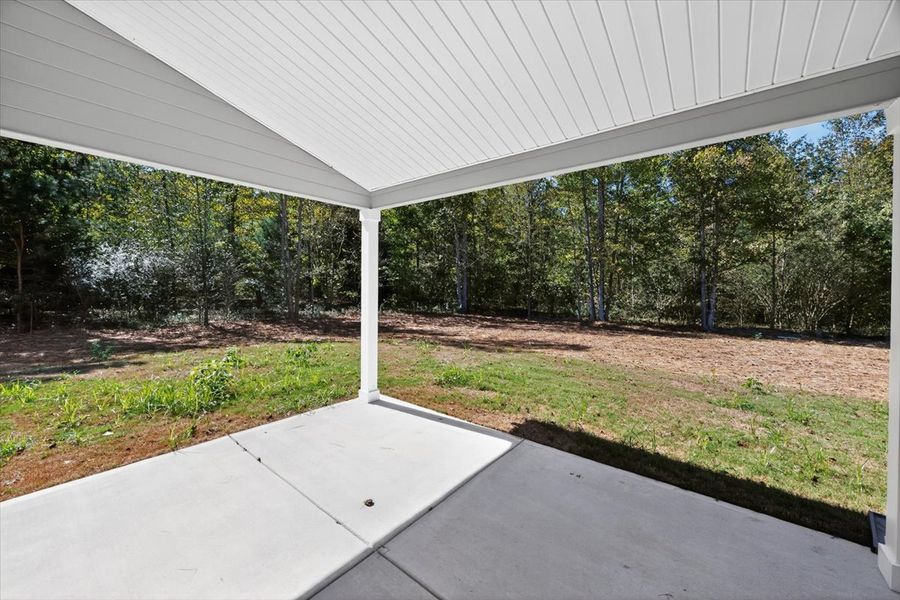 Exterior details and patio area of a home in Collier Grove, Thomaston (Image 3).