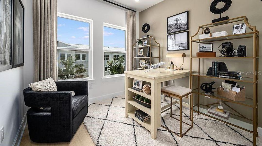 Furnished interior view inside a new home in Seahaven, Punta Gorda (Image 8).