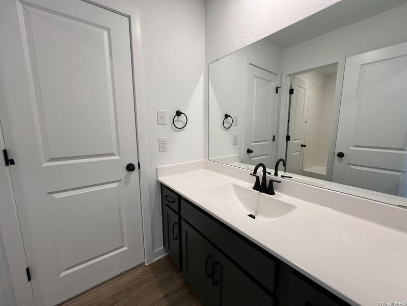 Furnished interior view inside a new home in Nopal Valley, San Antonio (Image 12).