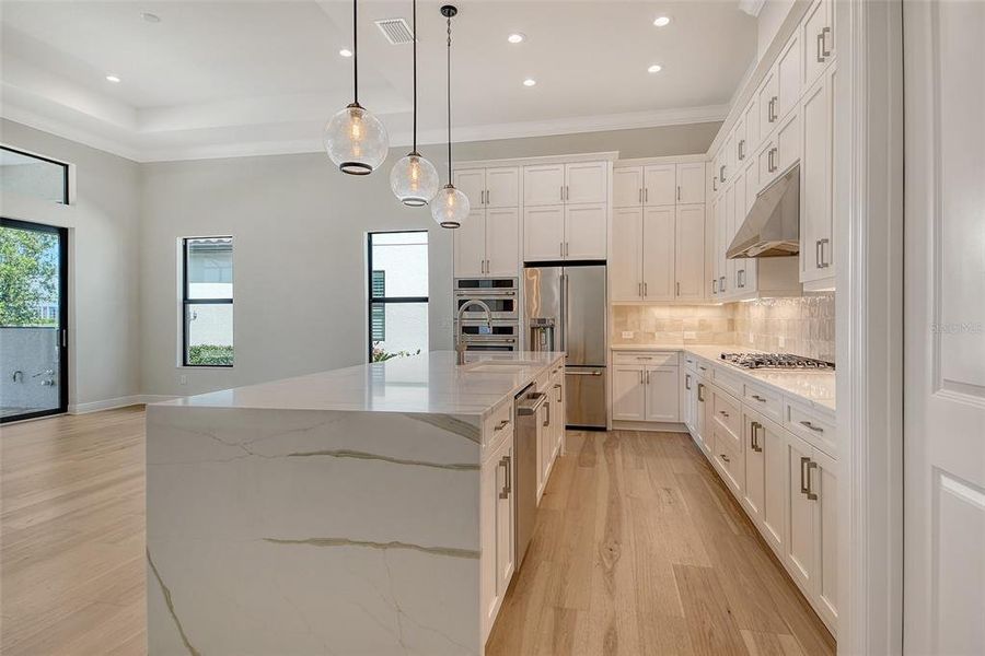 Furnished interior view inside a new home in , Nokomis (Image 7).